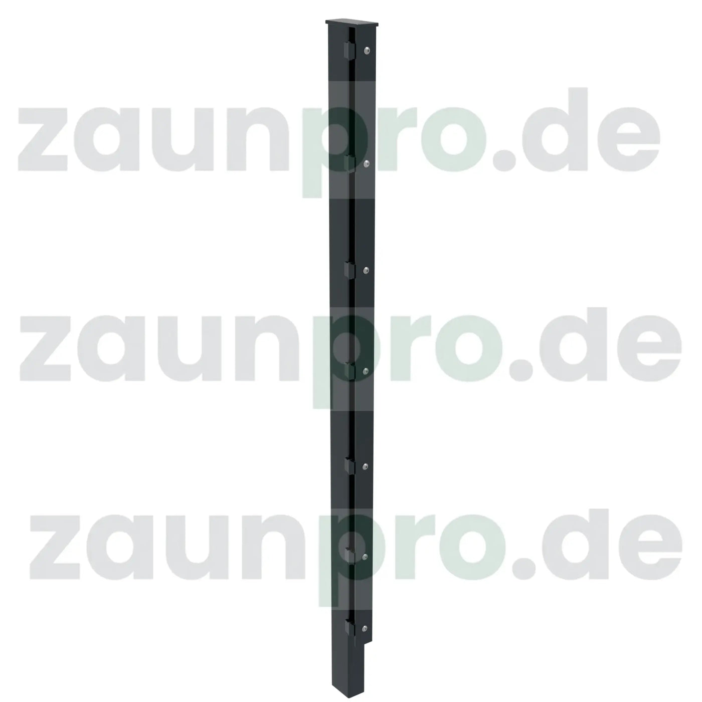 Zaunpfosten mit Abdeckleiste
