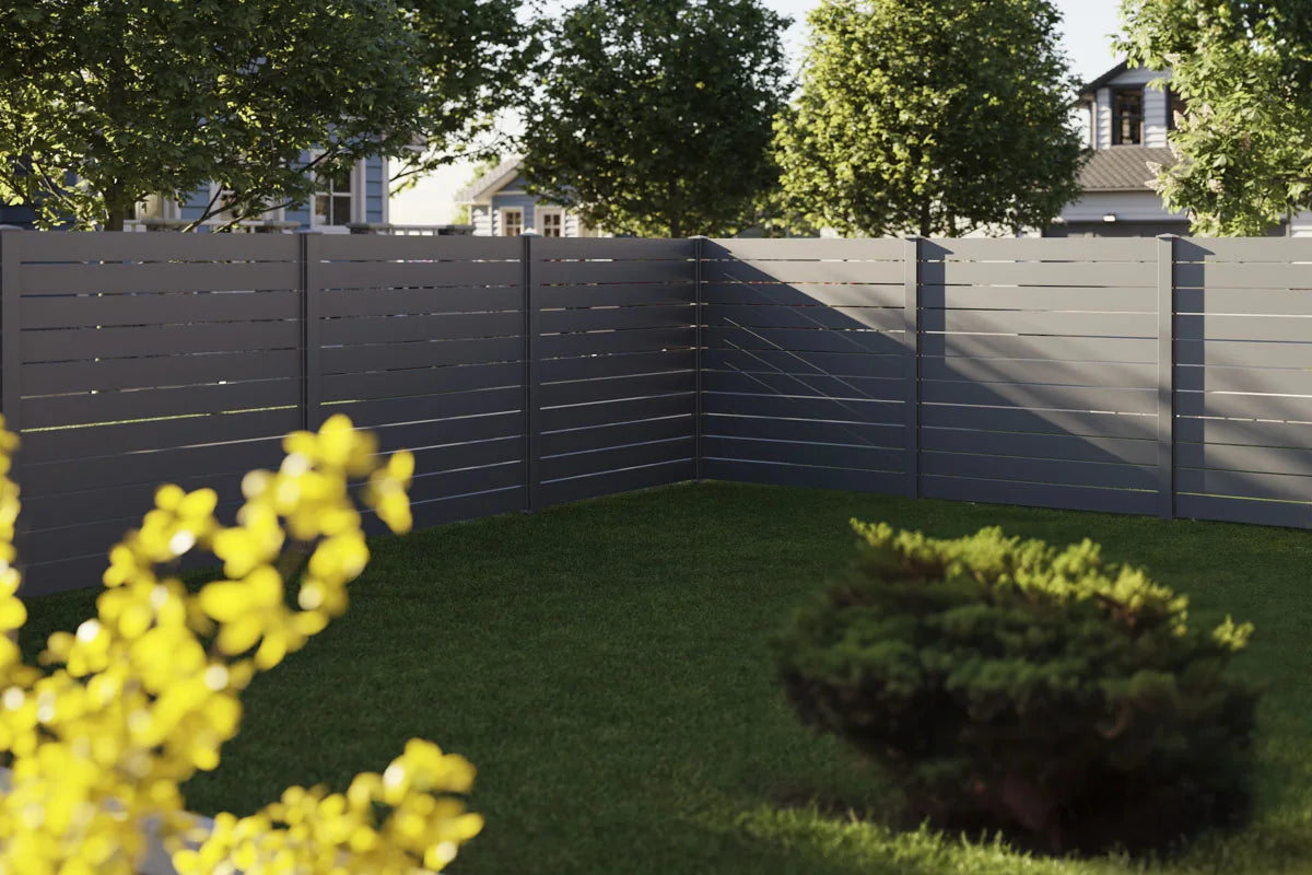 Alu-Zaun – Sichtschutzzaun aus Aluminium
