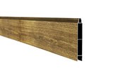 Einzelnes Aluminium-Profil snap 140 in Holzdekor Light Oak, 1.730 mm lang