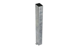 Feuerverzinkte Bodenhülse für Zaunpfosten 60 x 40 mm zum Einbetonieren