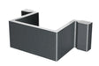 Distanzstück 10 mm aus Aluminium in Anthrazit für den Alu-Zaun line