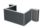 Distanzstück 10 mm aus Aluminium in Anthrazit für den Alu-Zaun line