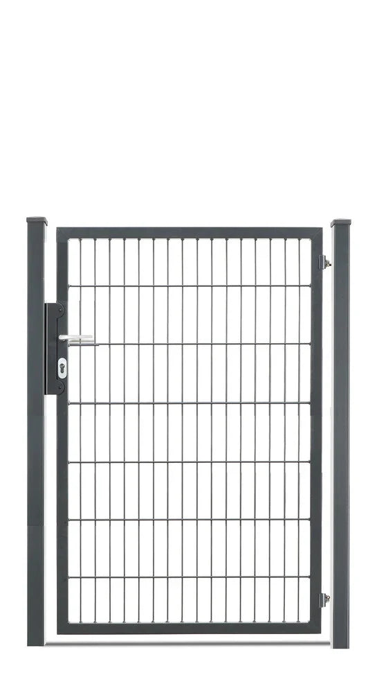 Gartentor 6/5/6 Uno in Anthrazit, Torhöhe 140 cm, freigestellt