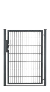 Gartentor 6/5/6 Uno in Anthrazit, Torhöhe 140 cm, freigestellt