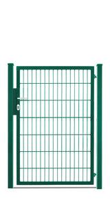 Gartentor 6/5/6 Uno in Moosgrün, Torhöhe 140 cm, freigestellt