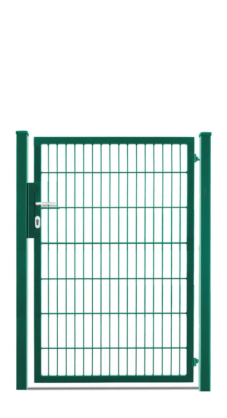 Gartentor 6/5/6 Uno in Moosgrün, Torhöhe 140 cm, freigestellt
