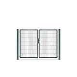 Doppeltor 6/5/6 in Anthrazit RAL 7016, 140 cm hoch, freigestellt