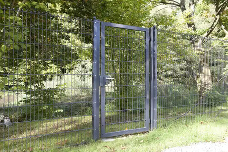Gartentor 8/6/8 als Gartentür in Anthrazit RAL 7016