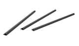 Klemmschienen für Sichtschutzstreifen, 19 cm, in Schwarz RAL 9005
