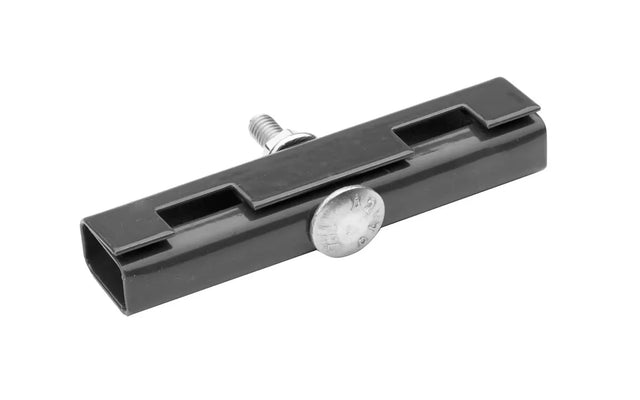 Mattenverbinder U-Form Anthrazit RAL 7016 fuer Doppelstabmattenzaun