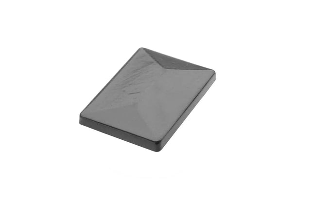 Pfostenkappe flach 60 x 40 mm Aluminium Anthrazit RAL 7016