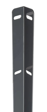 Winkellochleiste Anthrazit Profilansicht 40 x 40 mm