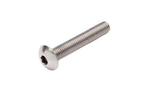 Zaunbauschraube M8 x 40 mm mit Flachrundkopf und Innensechskant SW 5,5