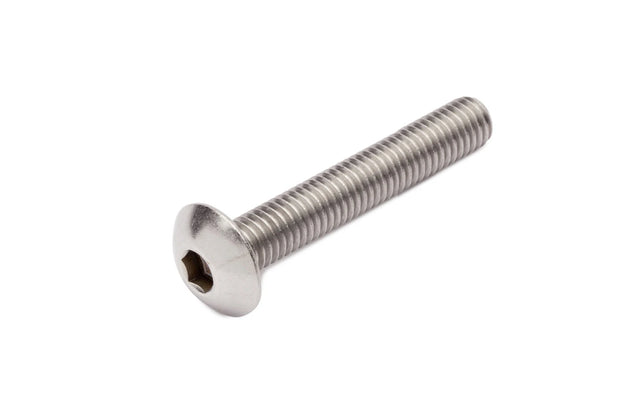 Zaunbauschraube M8 x 40 mm mit Flachrundkopf und Innensechskant SW 5,5